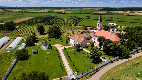 Jakovo, Serbia-June 19, 2020: Monastery Fenek