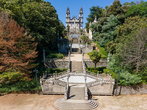 Sanctuary of Our Lady of Remedies in Lamego, Portugal