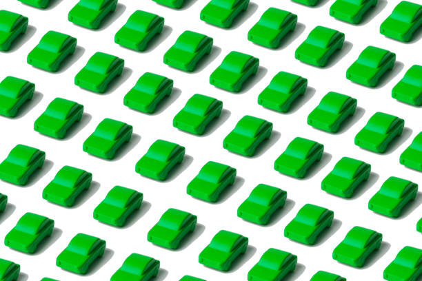 istock Many Green Cars 1285664103