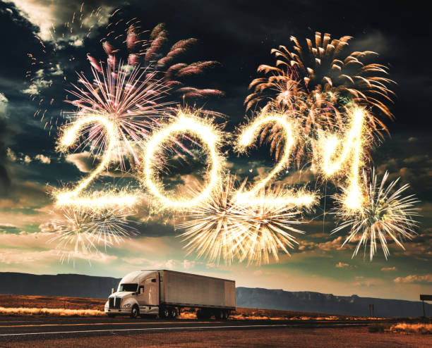 istock delivery for the new year in 2021 1285664555