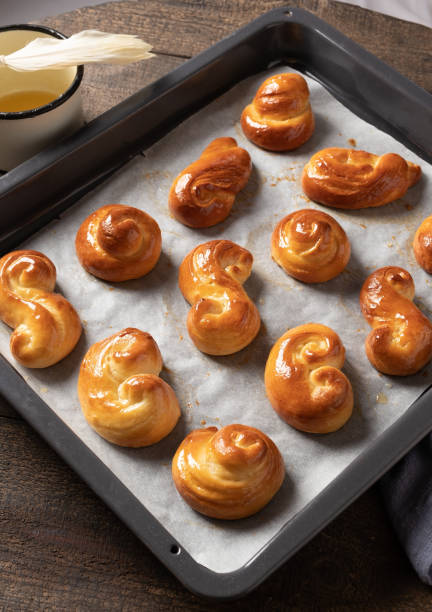 istock Jidasky or jidase - Czech sweet Easter pastry 1285667131