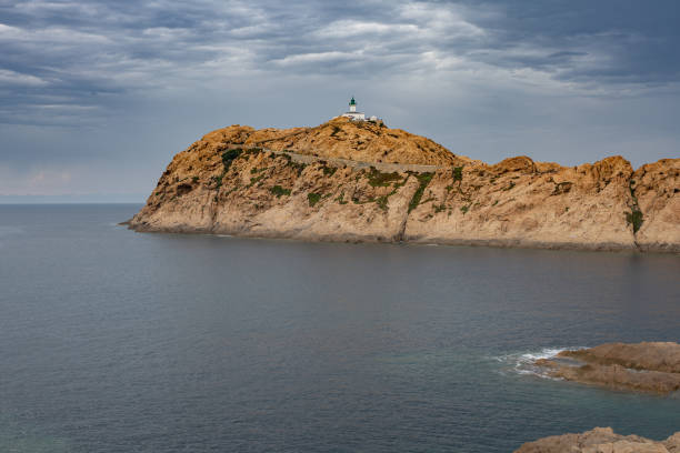 The wonderful island of Corsica in the mediterranean sea