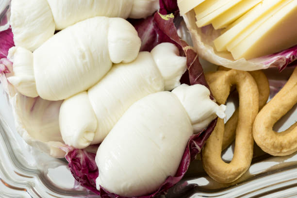 istock Appetizer of dairy products from Puglia Italy 1285673441