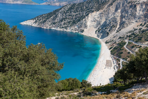 istock Mirtos beach in Kefalonia Greece 1285676825