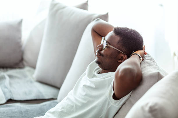 istock He's just in a peaceful place right now 1285678635