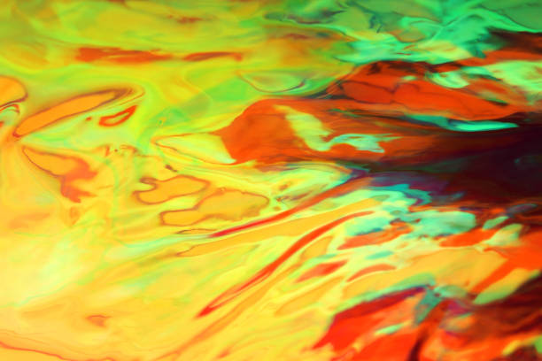 istock Holographic abstract background multi-colored foil neon 90s. 1285679685