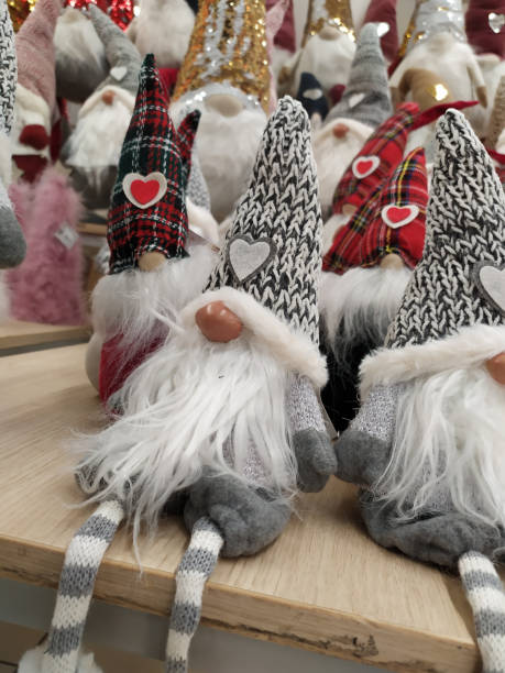istock Christmas decorations displayed in a shop 1285683873