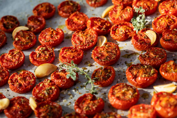 istock Homemade dried cherry tomatoes 1285685740