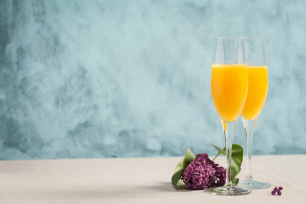istock Two glasses of mimosa cocktail 1285689609