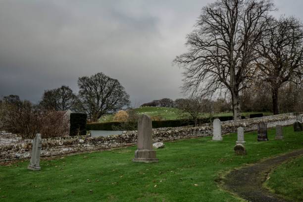 istock Autumn Day: Crichton Collegiate Church & Graveyard. 1285690075
