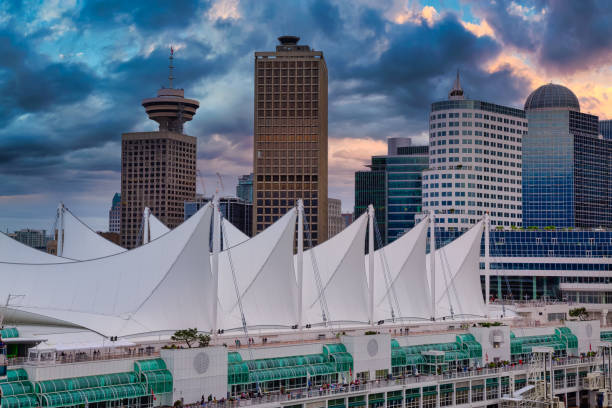 istock Commercial buildings in Downtown Vancouver 1285690906