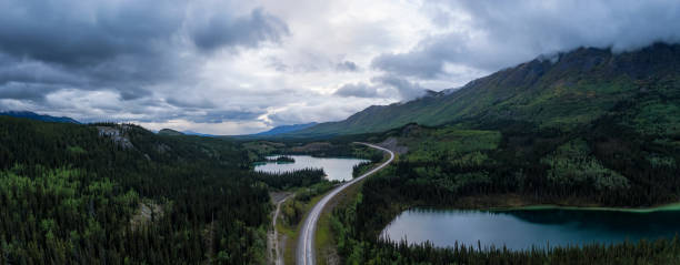 istock Aerial View of Yukon, Canada 1285692372