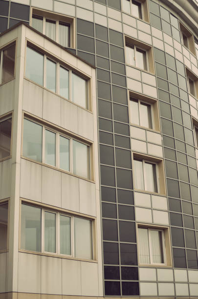 istock old glass building in vintage style 1285698400