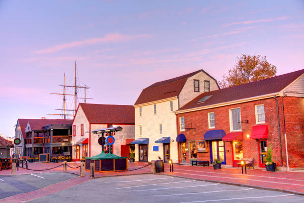 istock Bowen's Wharf in Newport, Rhode Island 1285704210