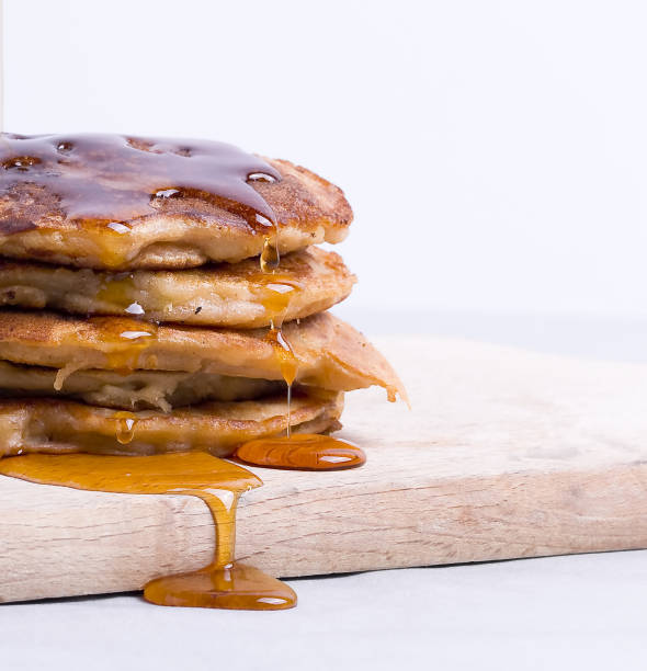istock fresh homemade pancake with maple syrup 1285705857