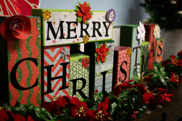 Christmas decoration on a shelf