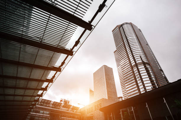 istock Corporate Buildings in Central, Hong Kong 1285714076