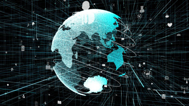 istock Global online internet network and internet of things IOT concept 1285718505
