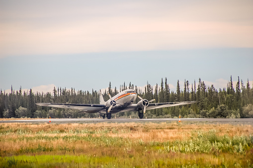 Bush pilots landing in Interior Alaska. This allows access to many areas that are unreachable by car.