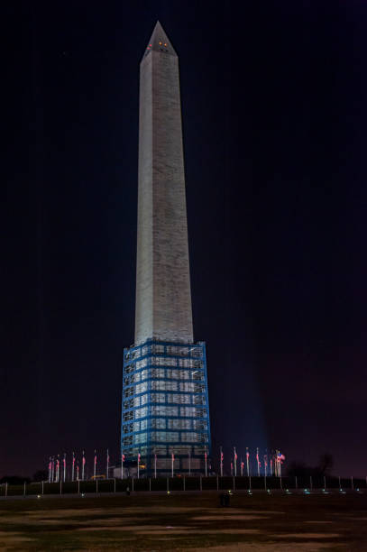 istock Washington Monument at Night. Washington DC 1285739756