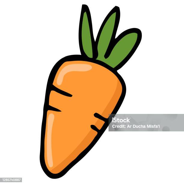 Cartoon Carrot Stock Illustration - Download Image Now - Art, Carrot,  Cartoon - iStock