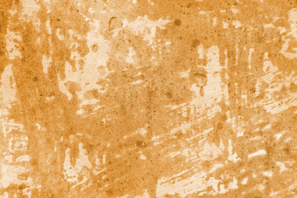 textura de fundo retrô do tom de sépia em tons amarelos e marrons - parchment paper old photograph - fotografias e filmes do acervo