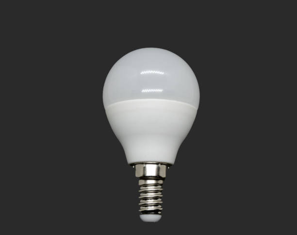 istock White led lamp isolated on white background. 1285768810