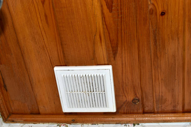 istock Plastic filter with ventilation grate in the house 1285782655
