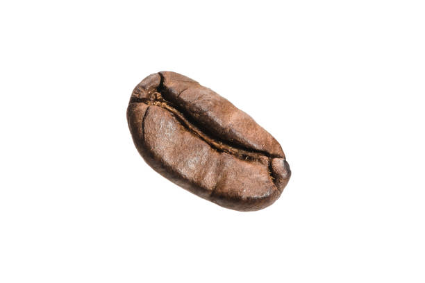 istock Roasted coffee beans isolated on white background 1285785108
