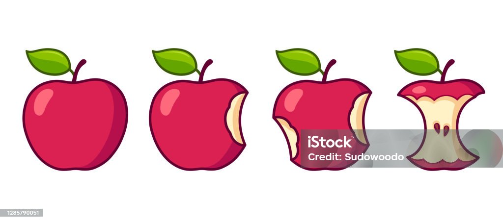 Ilustración de Conjunto De Comida De Manzana De Dibujos Animados y más Vectores Libres de Derechos de Manzana - Manzana, Alimentos con una mordida, Morder - iStock Ilustración de Conjunto De Comida De Manzana De Dibujos Animados y más Vectores Libres de Derechos de Manzana - Manzana, Alimentos con una mordida, Morder - iStock