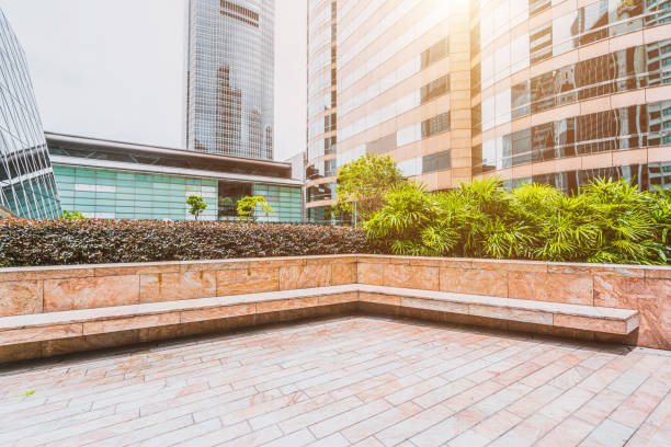 istock Corporate Buildings in Central, Hong Kong 1285791913