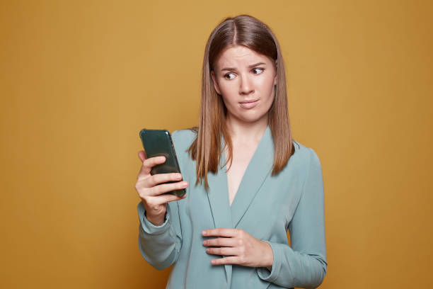 istock Portrait of attractive female gesturing 1285793209