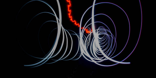istock Light Painting Long Exposure Photography 1285794256