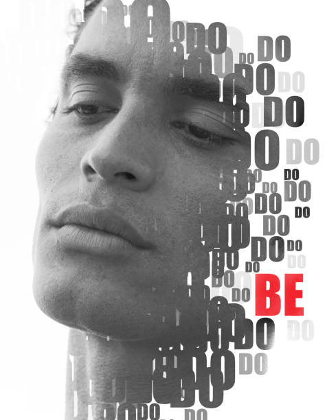 istock Portrait combined with a digital illustration 1285796838