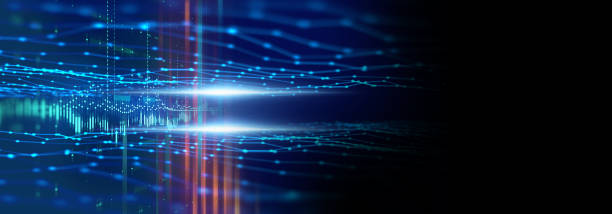 istock defocused image of  fiber optics lights abstract banner 1285796964