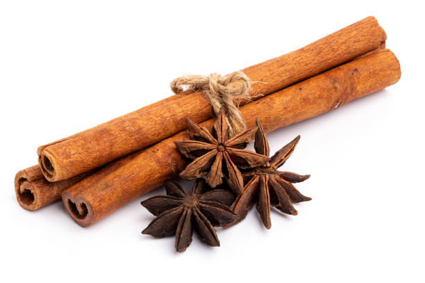 istock anise star and cinnamon stick isolated on white background 1285797234