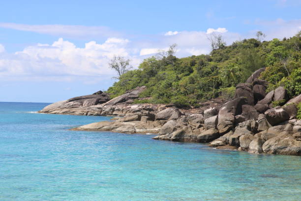 istock A private hike to Anse Major beach. 1285804795