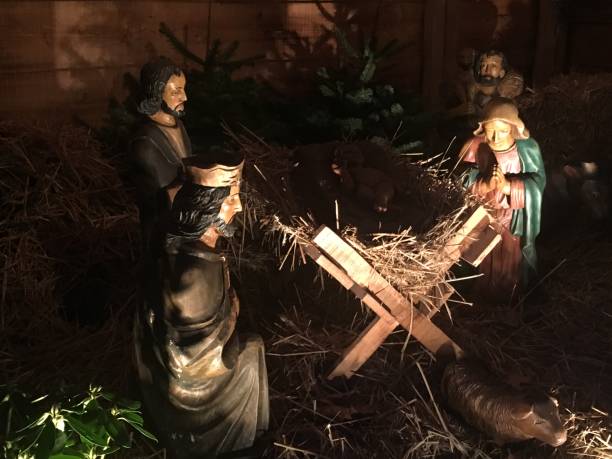 istock View of a traditional Christmas nativity scene 1285804951