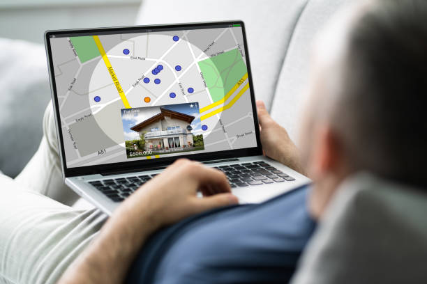 istock Searching Real Estate House 1285810173