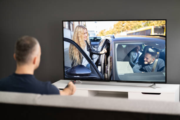 istock Man Streaming And Watching Movie 1285810209