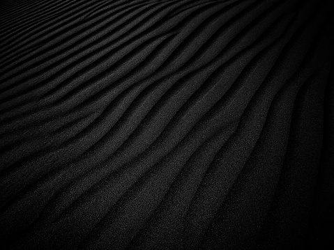 Black and White Sand beach macro photography. Texture of black and whote sand for background. Close-up macro view of volcanic sand surface black and white color. Black and white poster texture sand in the desert.Black Sand beach macro photography. Texture of black volcanic sand for background. Close-up macro view of volcanic sand surface black color. Black and white poster texture sand in the desert.