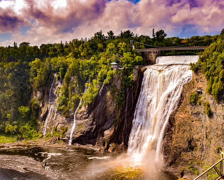 Quebec highest falls