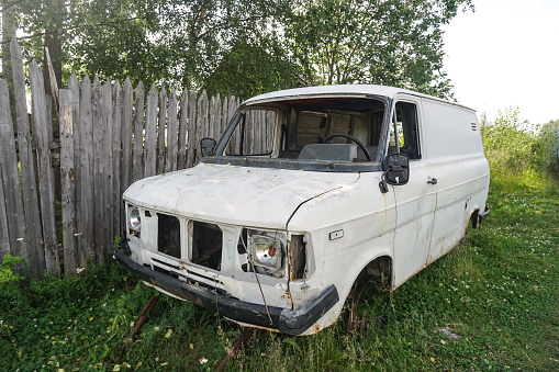 Old Mini Van