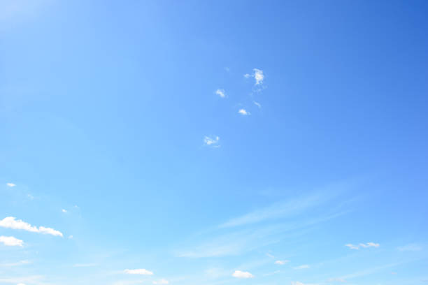 istock Beautiful white clouds in the blue sky 1285818364