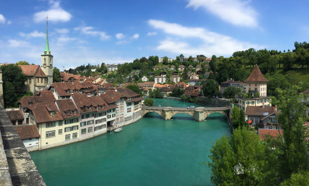 istock Swiss capital Bern along river Aare 1285824808