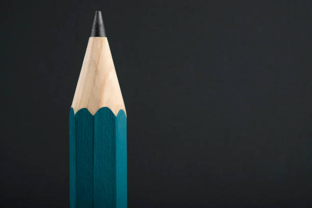 Yellow pencil eraser remove black line pencil on paper background copy space