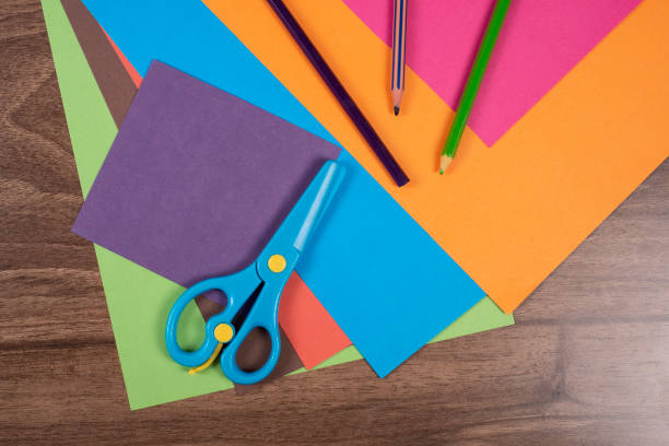 istock School Supplies On Wooden Background 1285836485