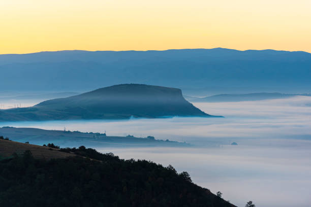 istock landscape near Deva citadell, romania 1285838854