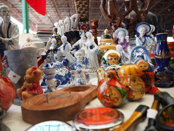 istock Beautiful and Different Views from the Antique Market 1285841093