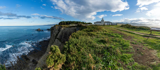 istock panorama view of the Cabo de Busto lighthouse 1285850672